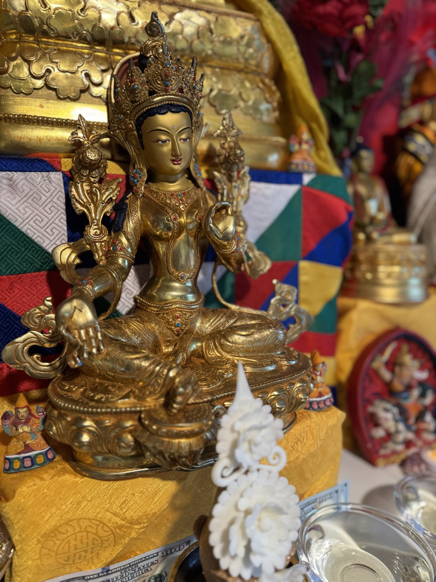 The Tara puja